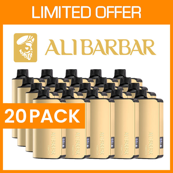 20 PACK – ALIBARBAR INGOT – 9000 PUFFS