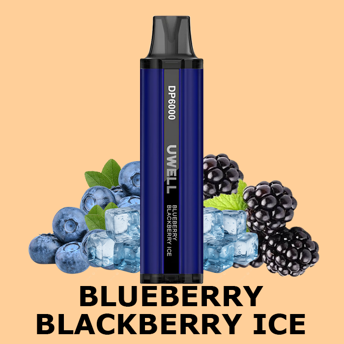 BLUEBERRY BLACKBERRY ICE – UWELL – 6000 PUFFS
