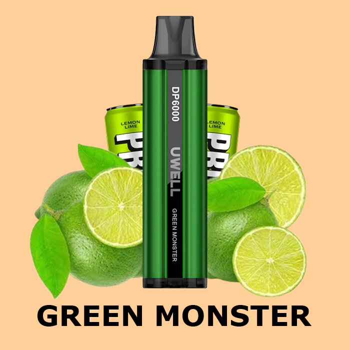 GREEN MONSTER – UWELL – 6000 PUFFS