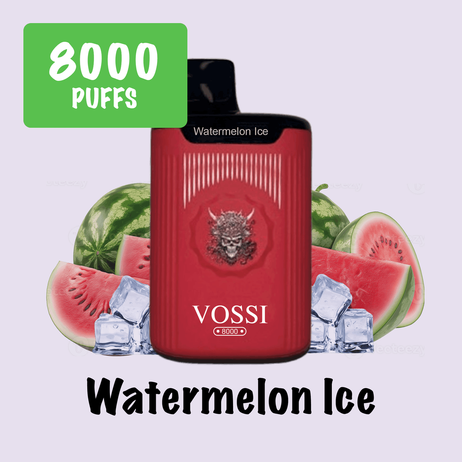 WATERMELON ICE – VOSSI – 8000 PUFFS