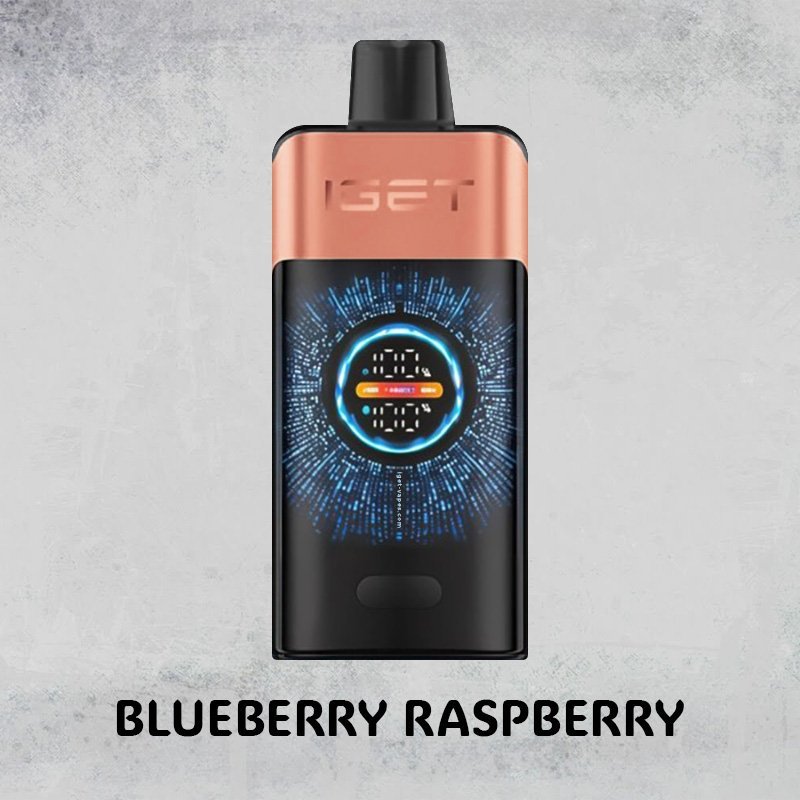 BLUEBERRY RASPBERRY – IGET ONE – 12000 PUFFS