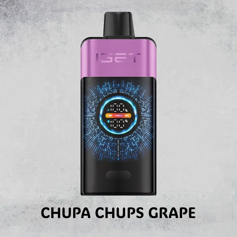 CHUPA CHUPS GRAPE – IGET ONE – 12000 PUFFS