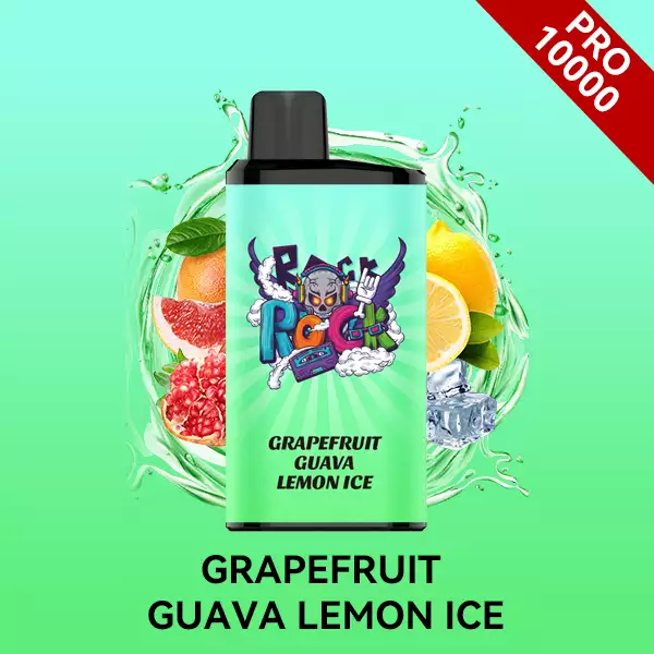 GRAPEFRUIT GUAVA LEMON ICE – IGET BAR PRO – 10000 PUFFS