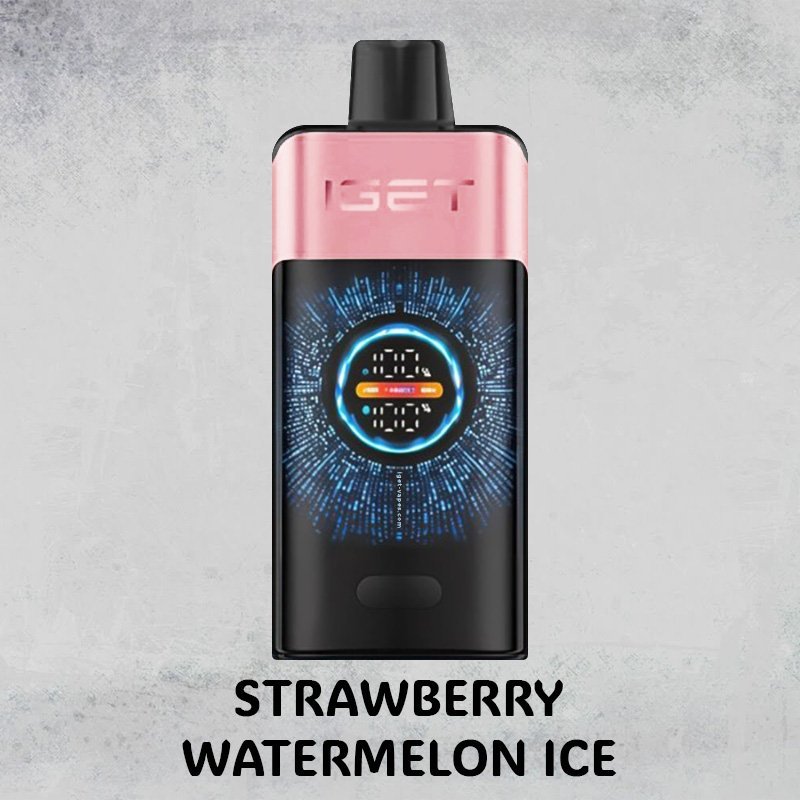 STRAWBERRY WATERMELON ICE – IGET ONE – 12000 PUFFS