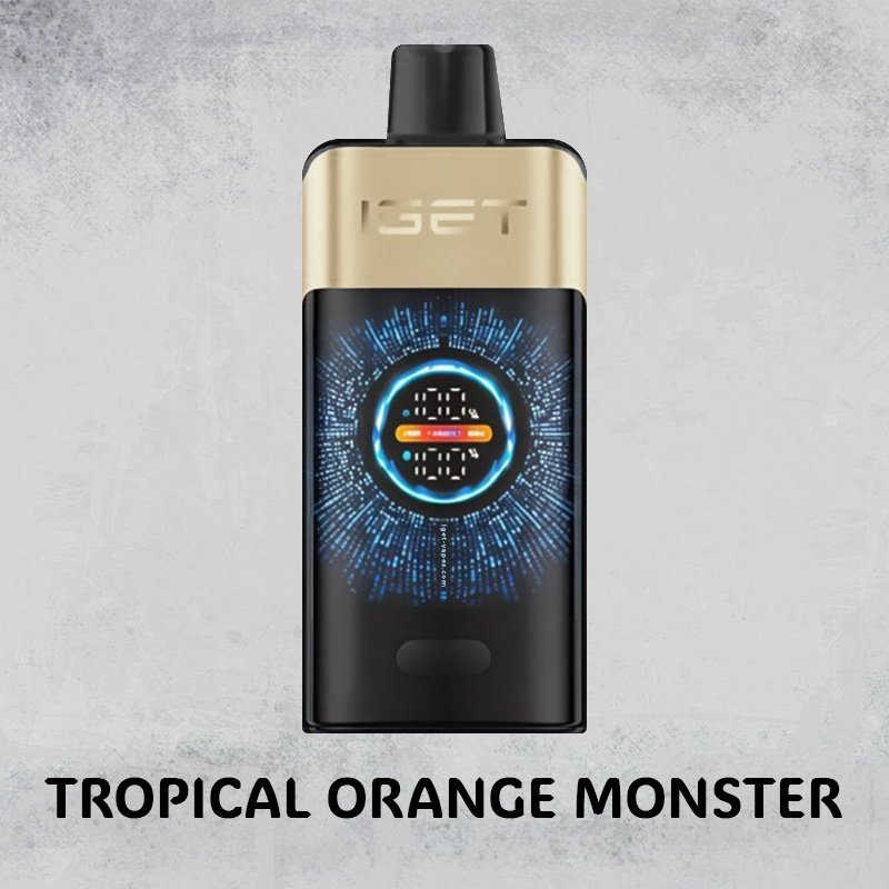 TROPICAL ORANGE MONSTER – IGET ONE – 12000 PUFFS wholesale